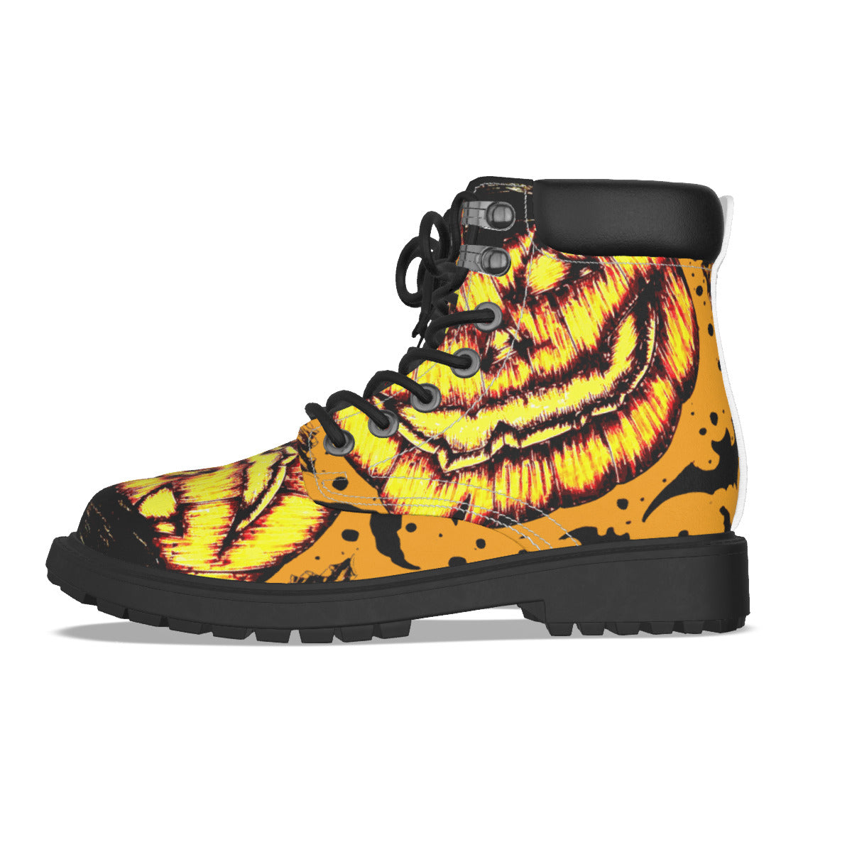 All-Over Print Men's Short Boots