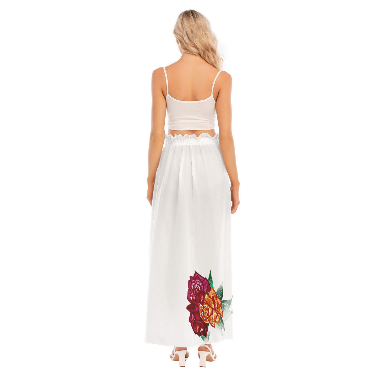 All-Over Print Women's Side Split Skirt