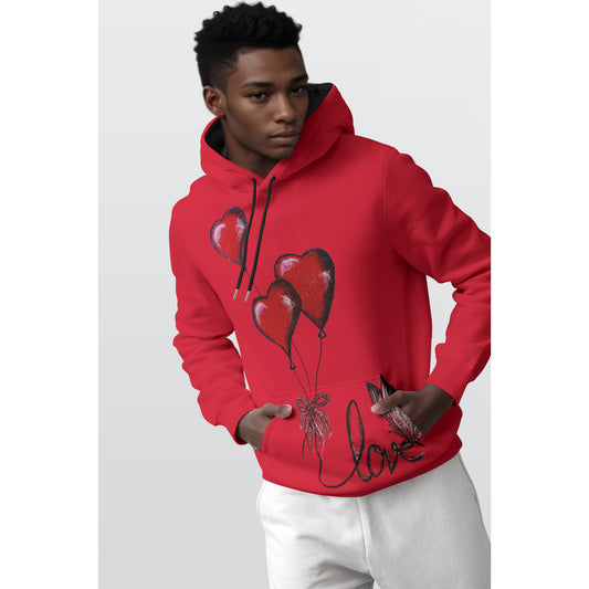 All-Over Print Men's Pullover Hoodie