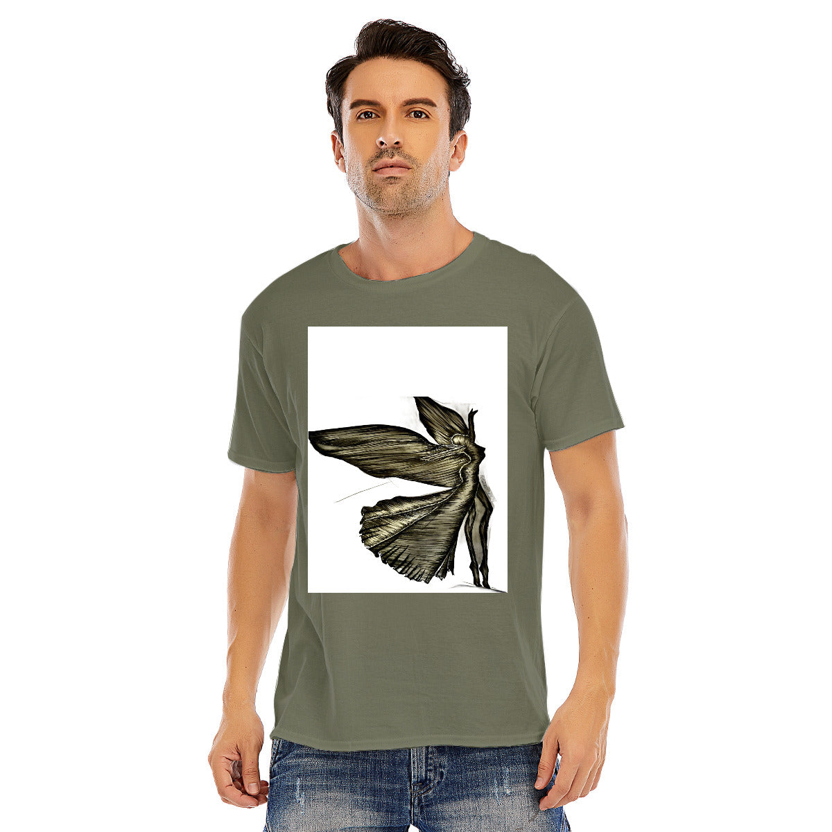 Unisex O-neck Short Sleeve T-shirt | 180GSM Cotton (DTF)