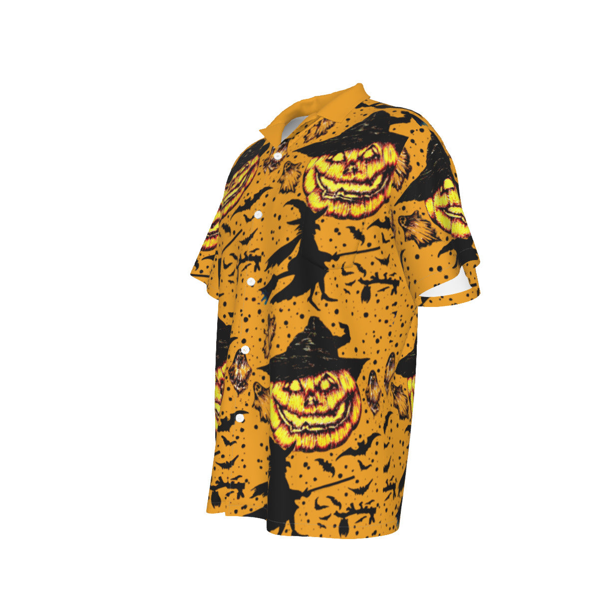 All-Over Print Men's Hawaiian Shirt With Pocket