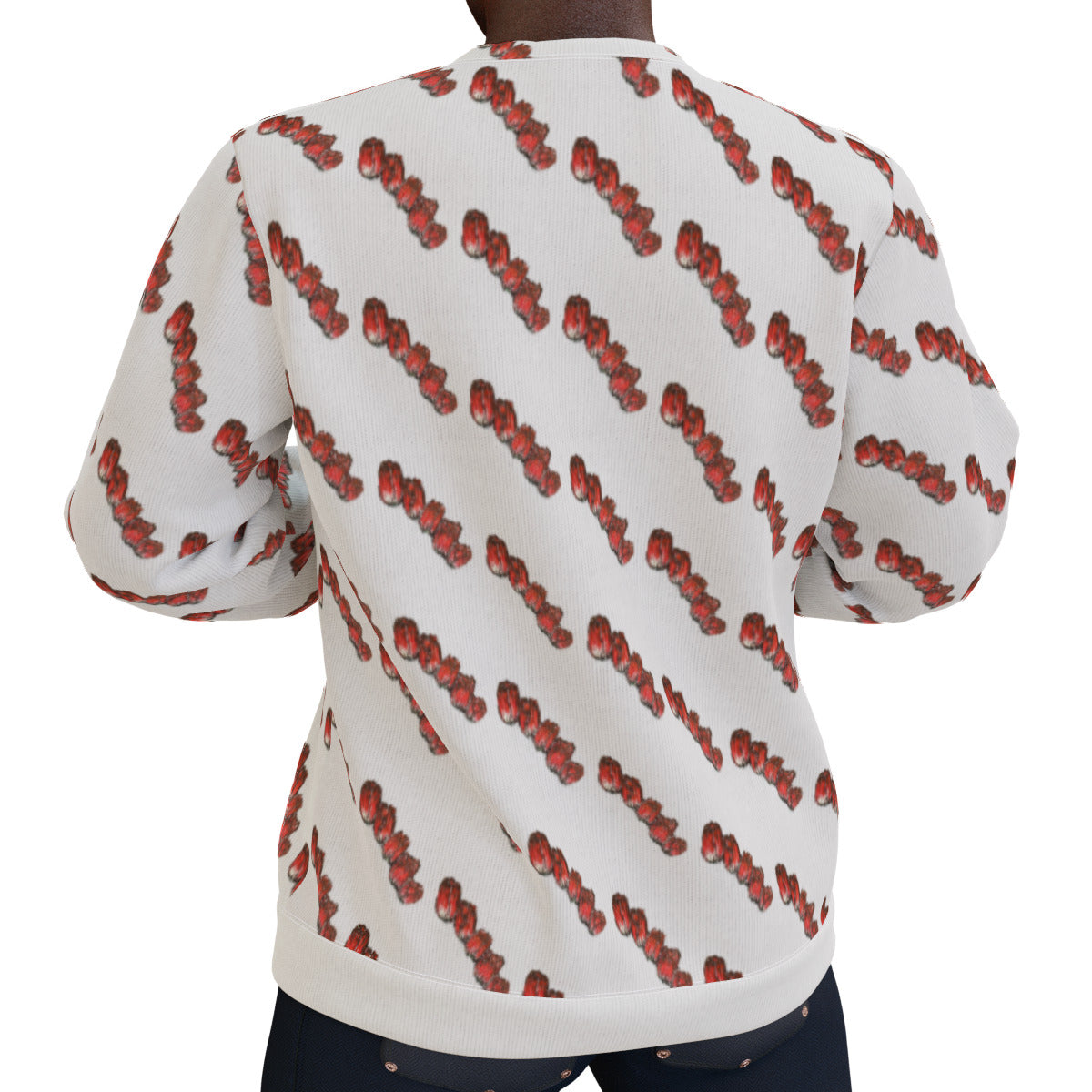 All-Over Print Men's Thicken Sweater