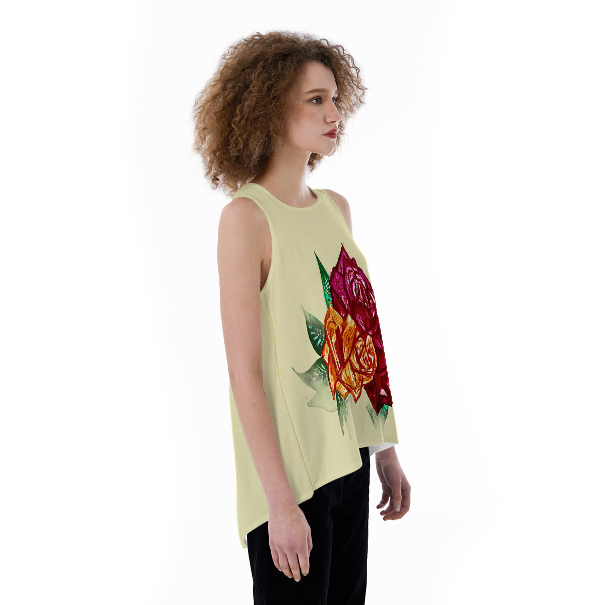 All-Over Print Women's Loose Tank Top