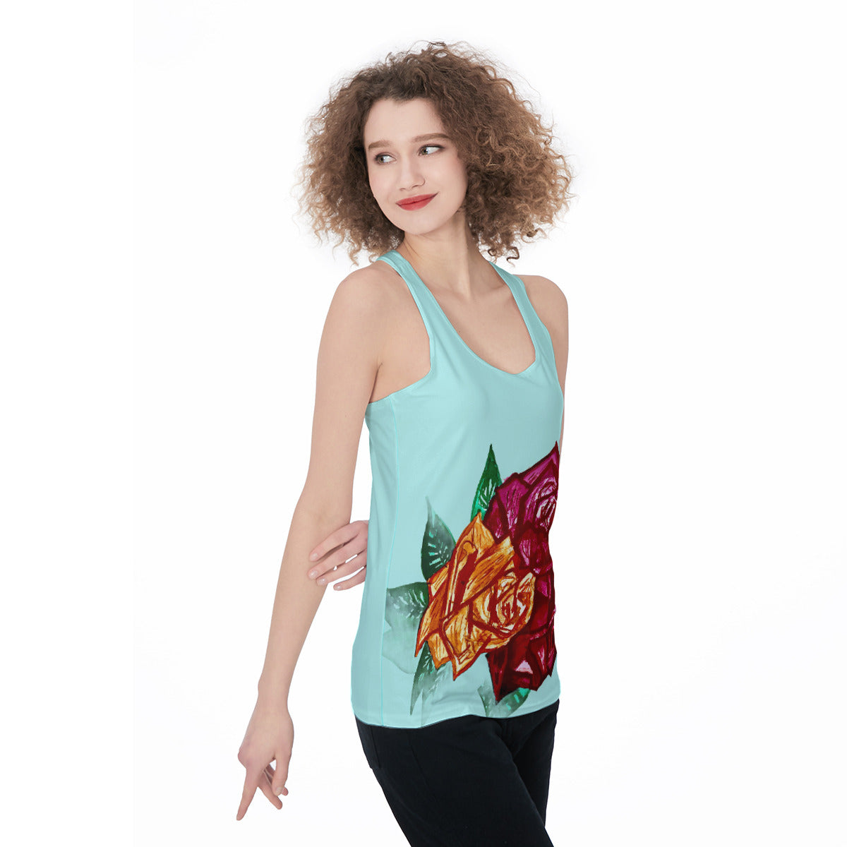 All-Over Print Women's Racerback Tank Top