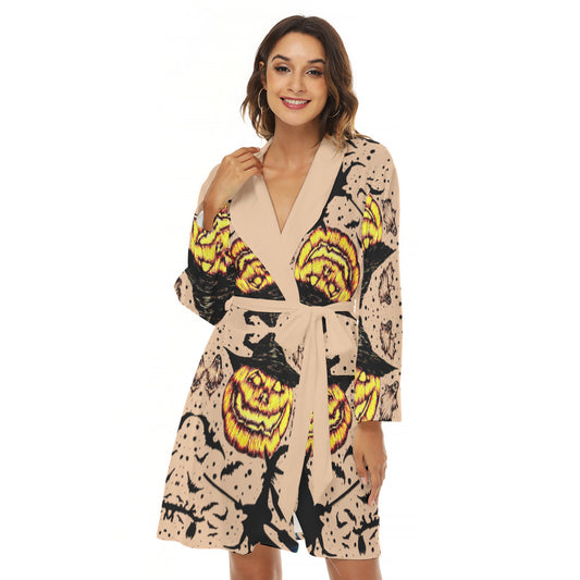 All-Over Print Women's Small Robe