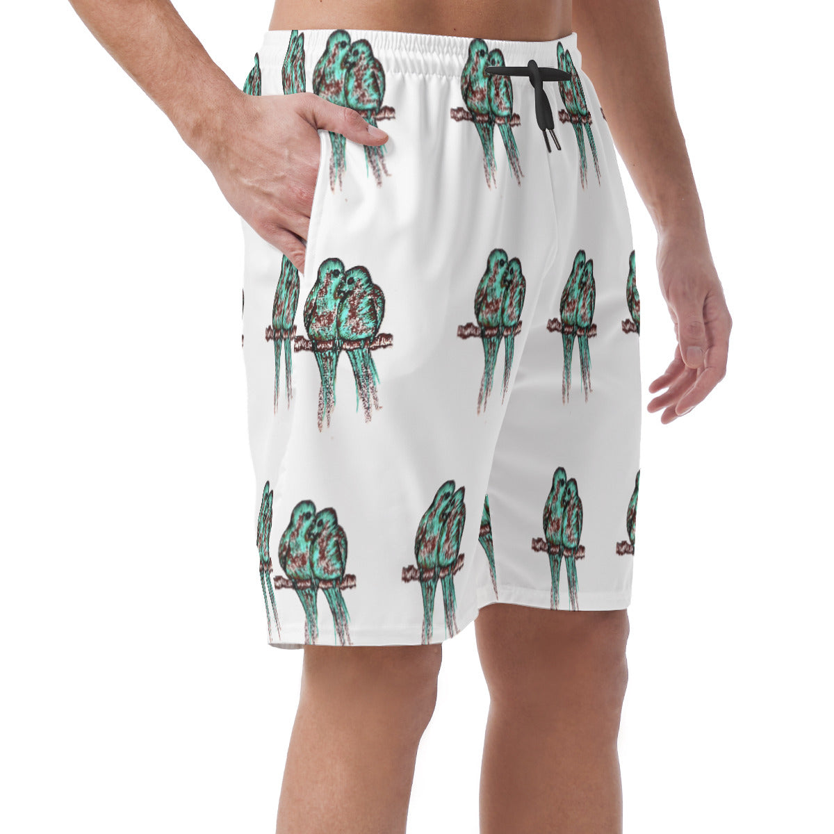 All-Over Print Men's Short Pants