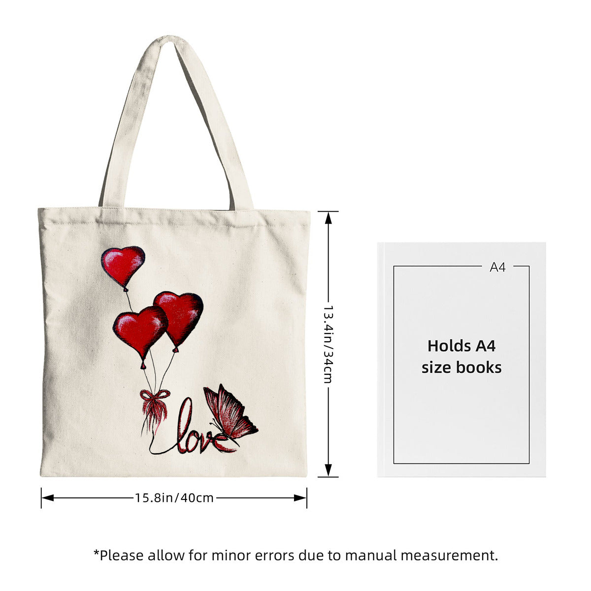 Canvas Tote Bag For the USA|DTF