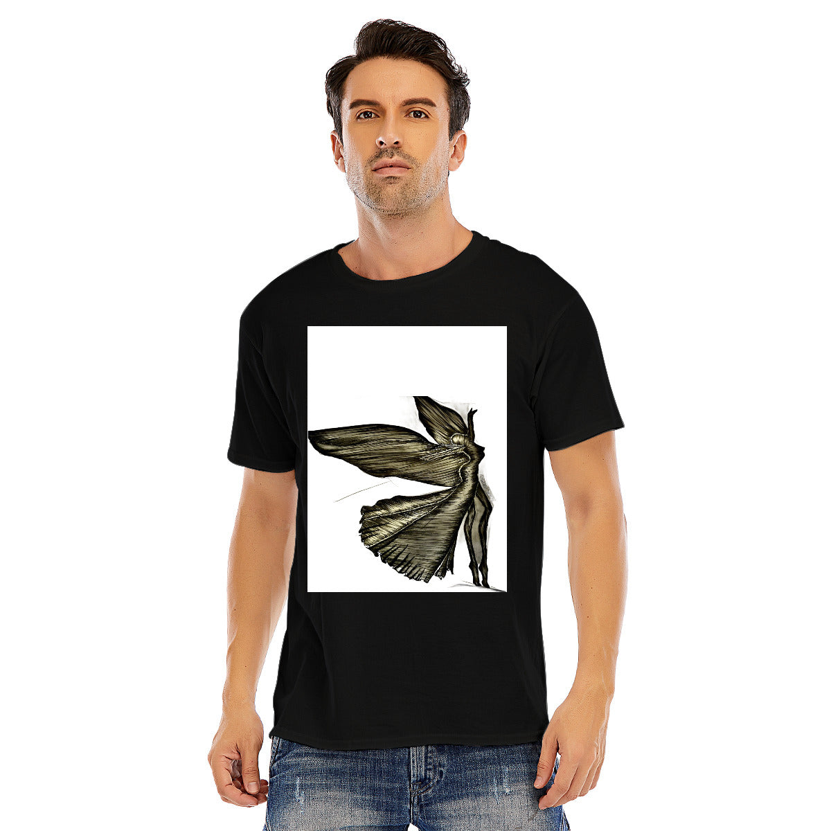 Unisex O-neck Short Sleeve T-shirt | 180GSM Cotton (DTF)