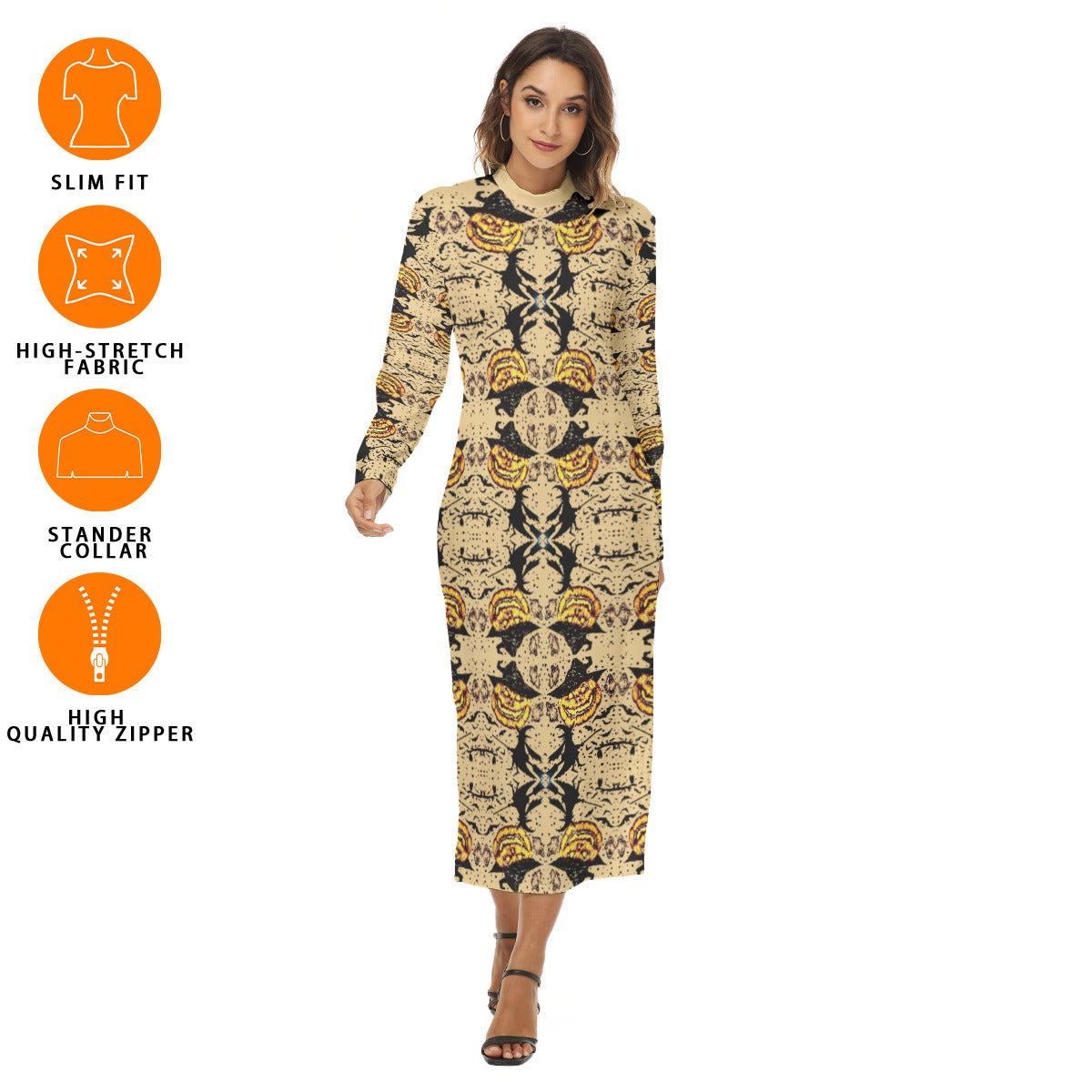 All-Over Print Women's Hip Dress