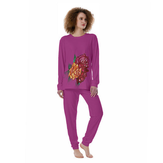 All-Over Print Women's Pajamas | 190GSM Cotton