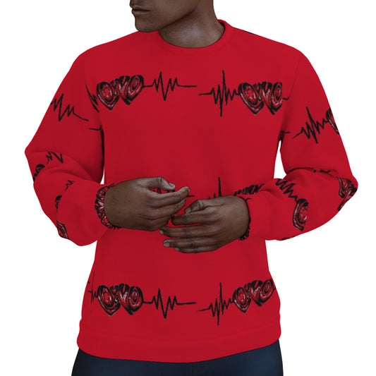 All-Over Print Men's Thicken Sweater