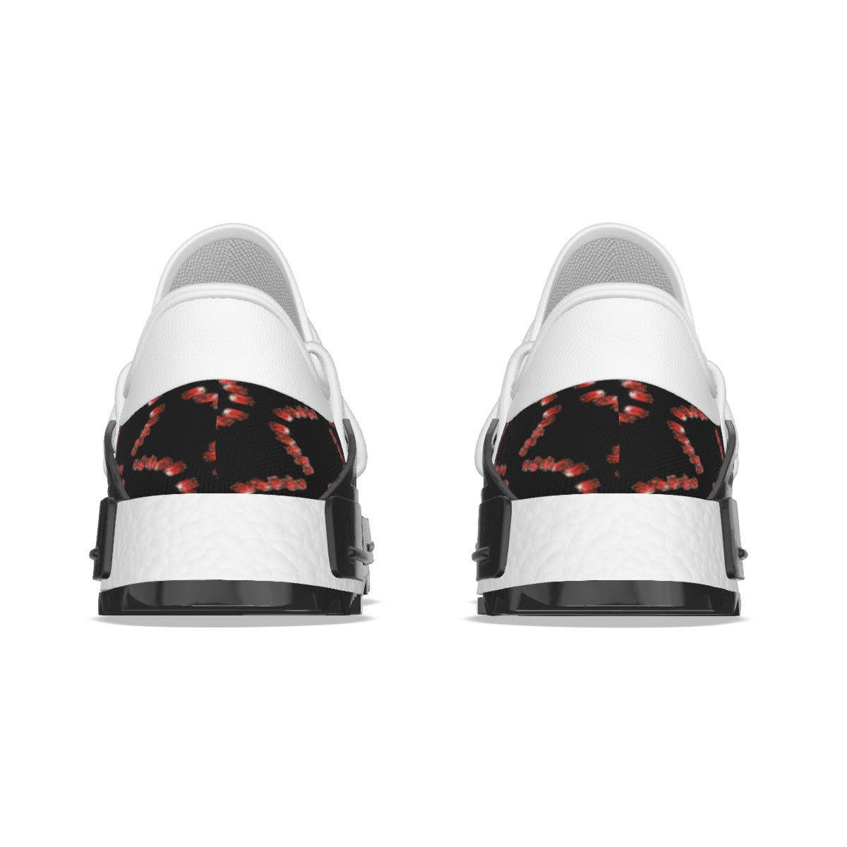 All-Over Print Men's Mesh Sneakers