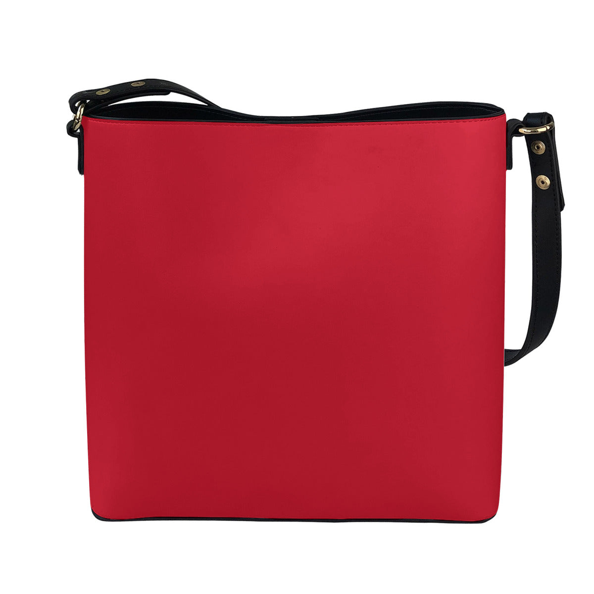 Minimalist Square Crossbody Bucket Bag
