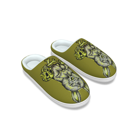 All-Over Print Women's Plush Slippers