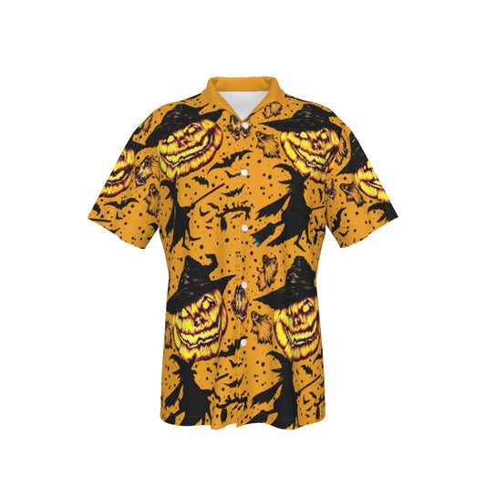 All-Over Print Men's Hawaiian Shirt With Pocket
