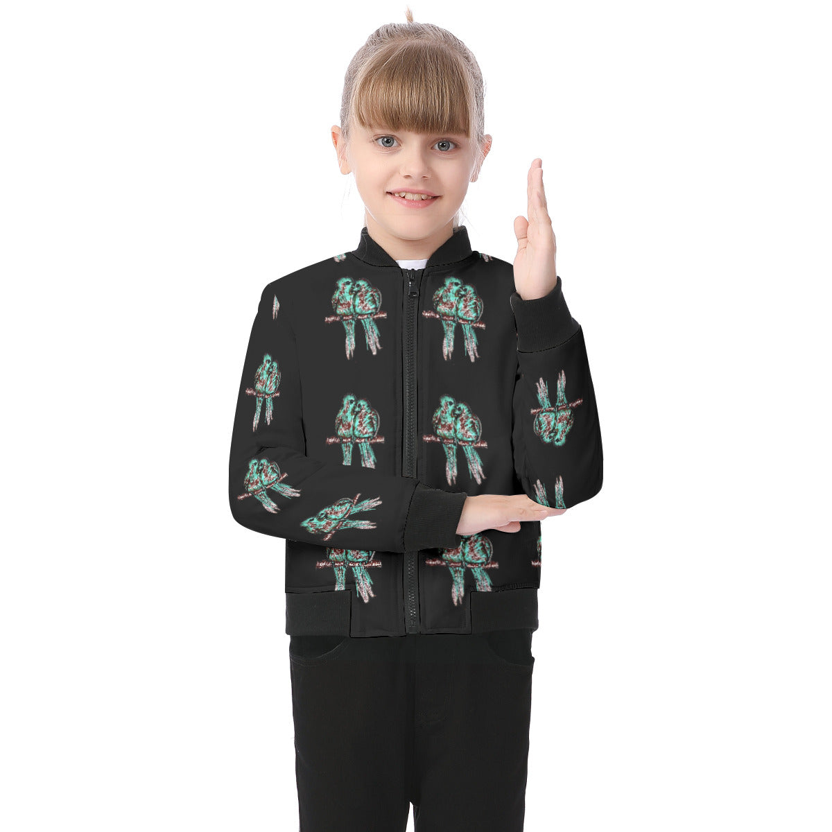 All-Over Print Kid's Bomber Jacket