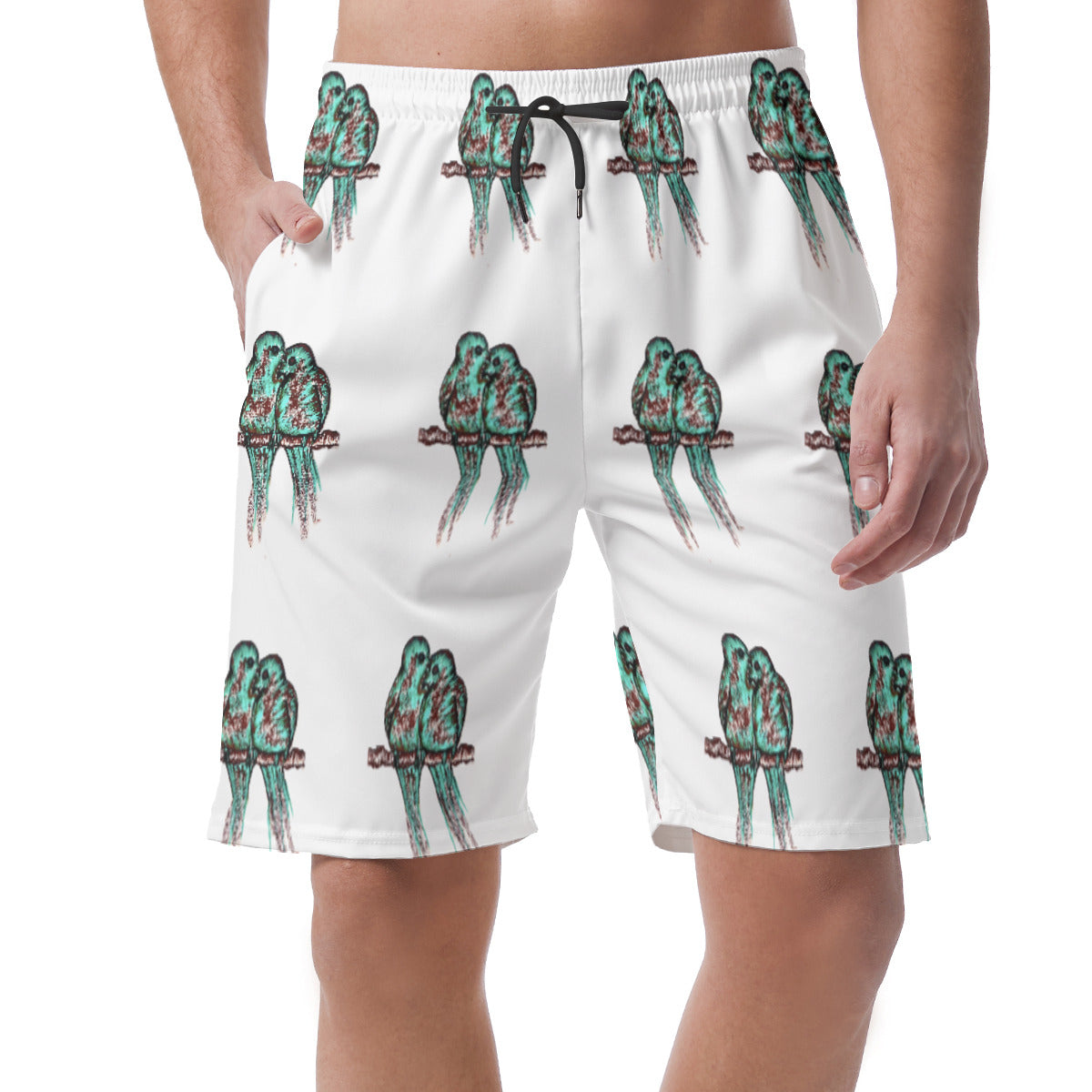 All-Over Print Men's Short Pants