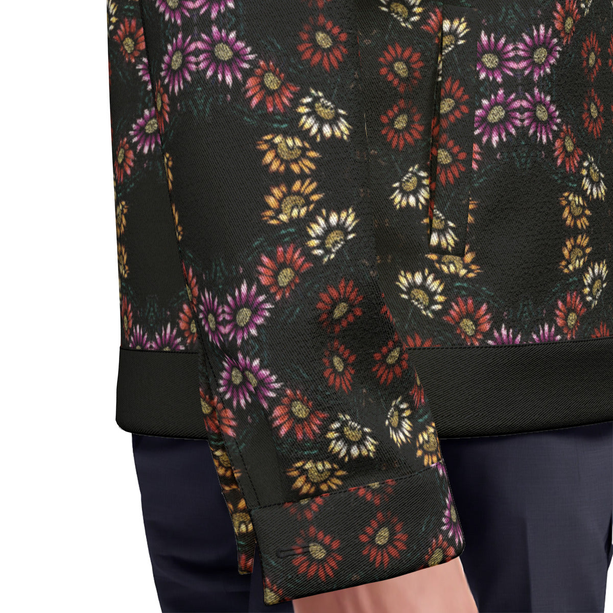 All-Over Print Unisex Lapel Jacket | 245GSM Cotton