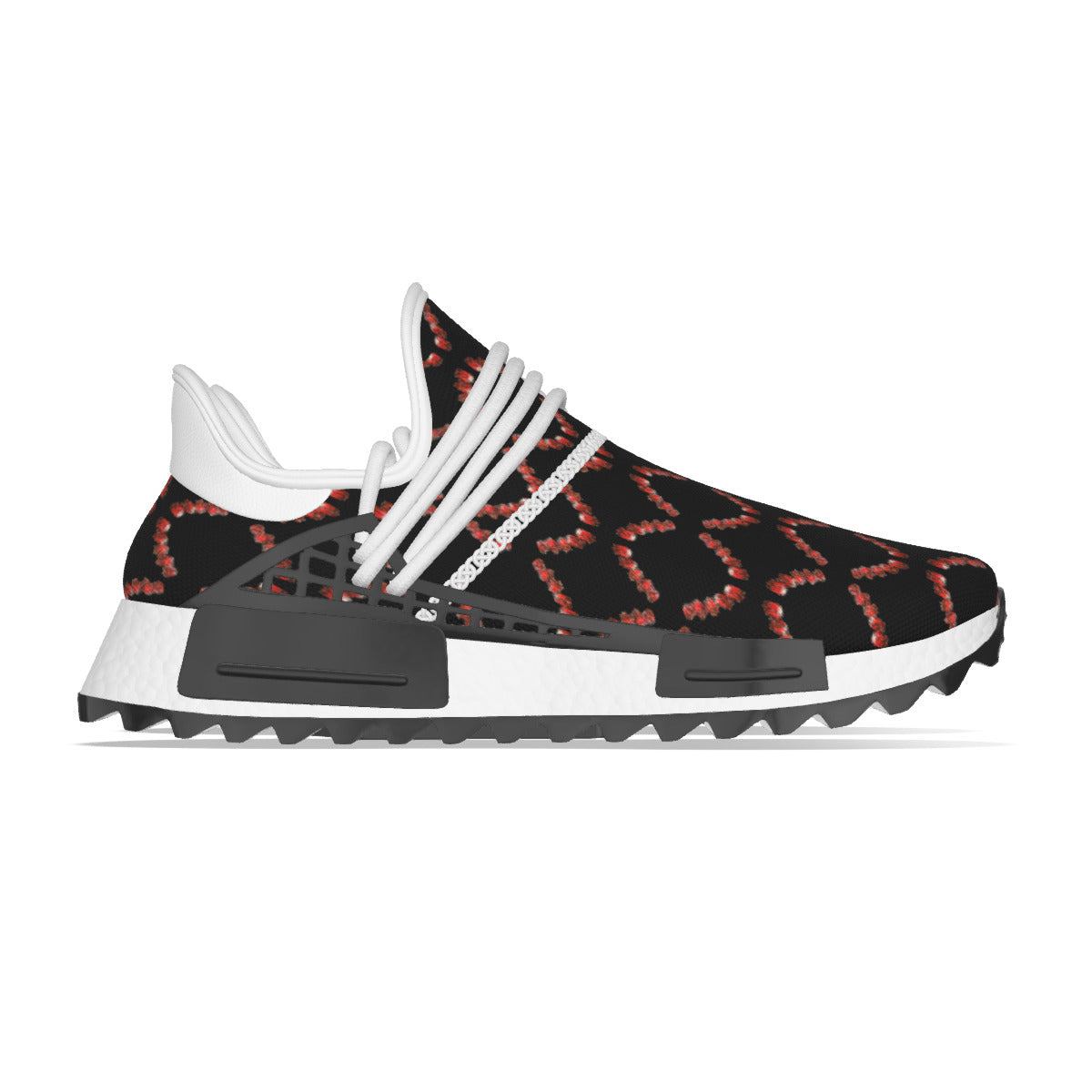 All-Over Print Men's Mesh Sneakers