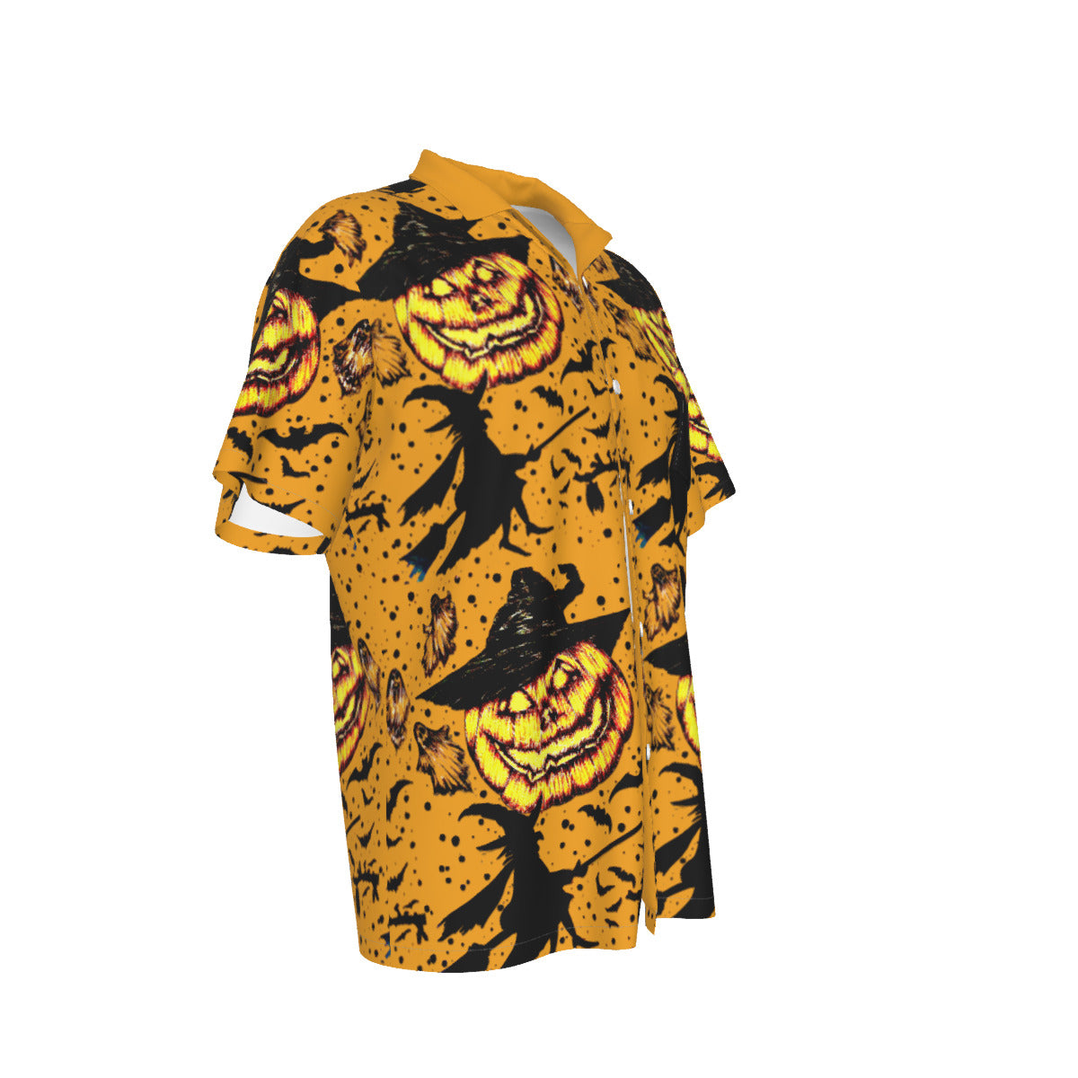 All-Over Print Men's Hawaiian Shirt With Pocket