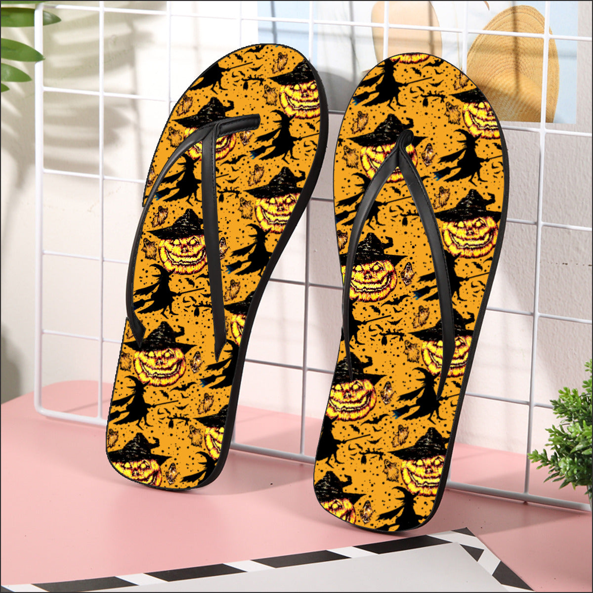 All-Over Print Men's Flip Flops