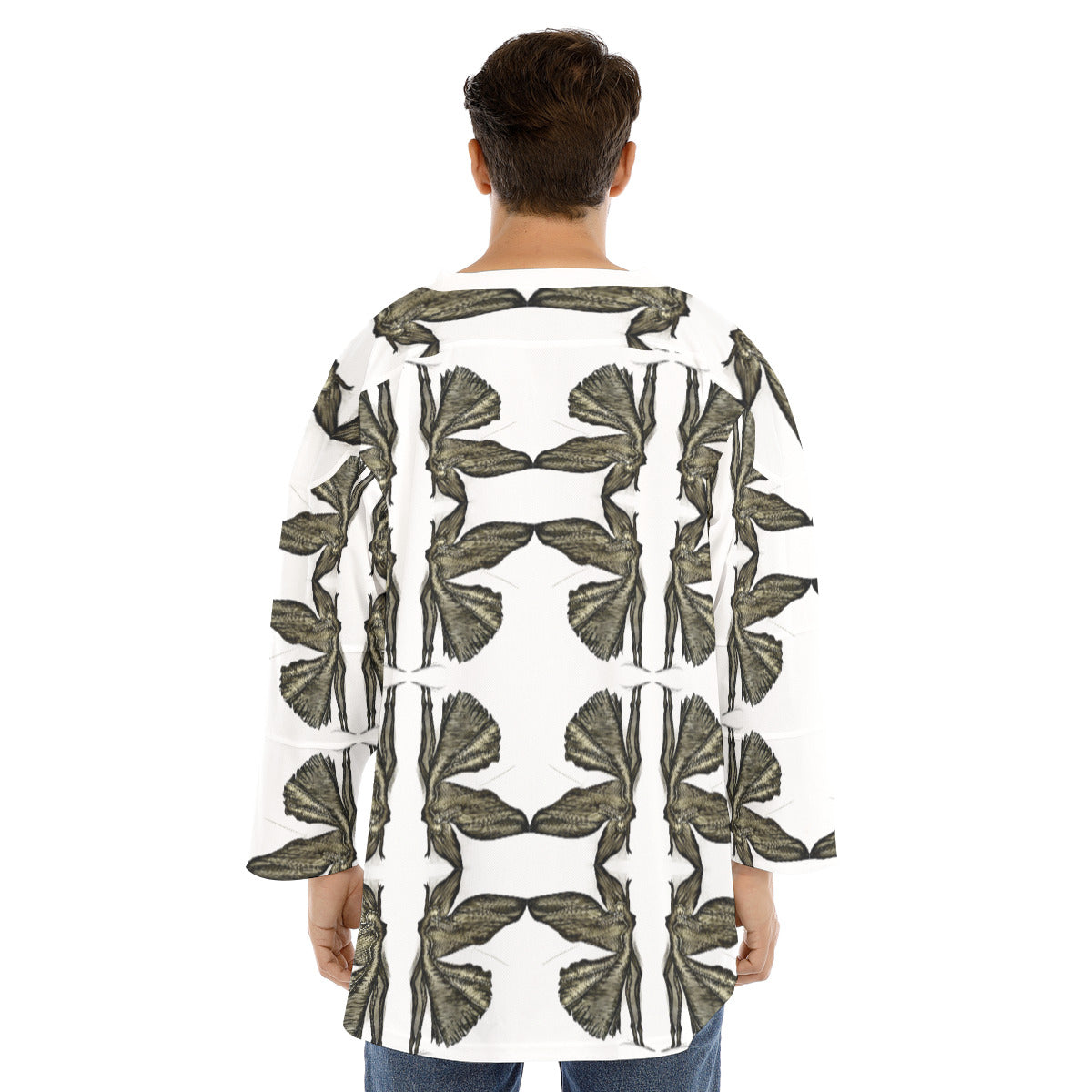 All-Over Print Men's Hockey Jersey