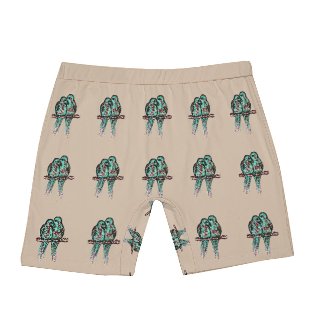 All-Over Print Men's Long Boxer Briefs