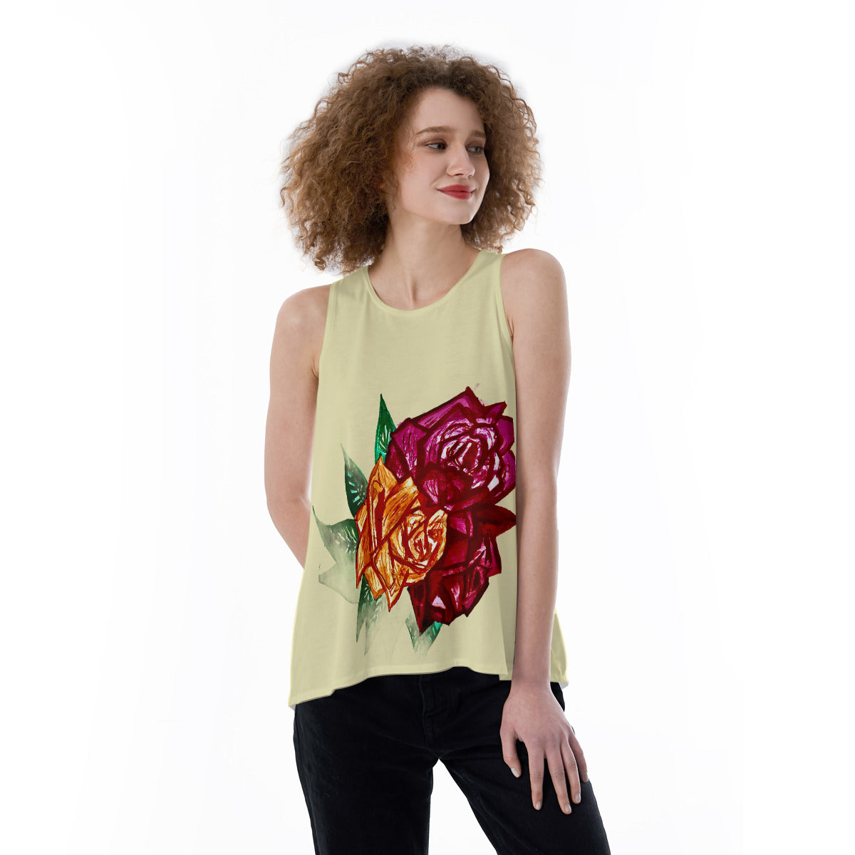 All-Over Print Women's Loose Tank Top