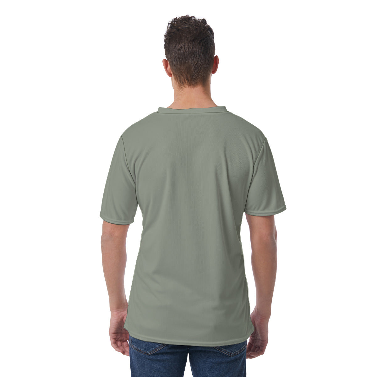 All-Over Print Men's V-Neck T-Shirt