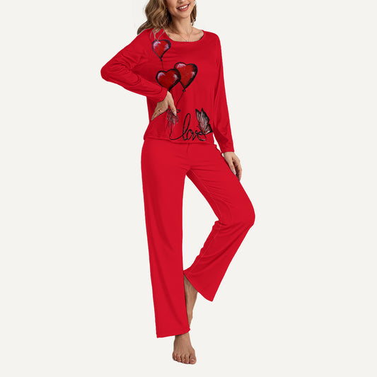 All-Over Print Women’s Loungewear Set