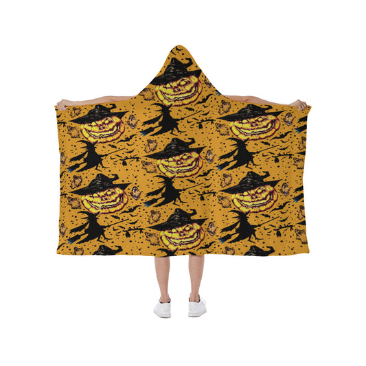 Hooded blanket With Soft Fleece Lining