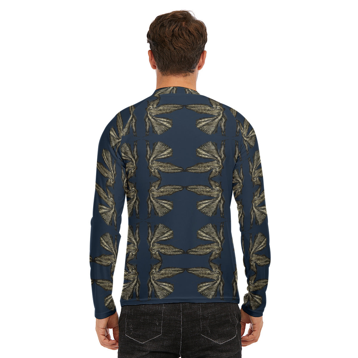 All-Over Print Men's Long Sleeve Tight surf clothing
