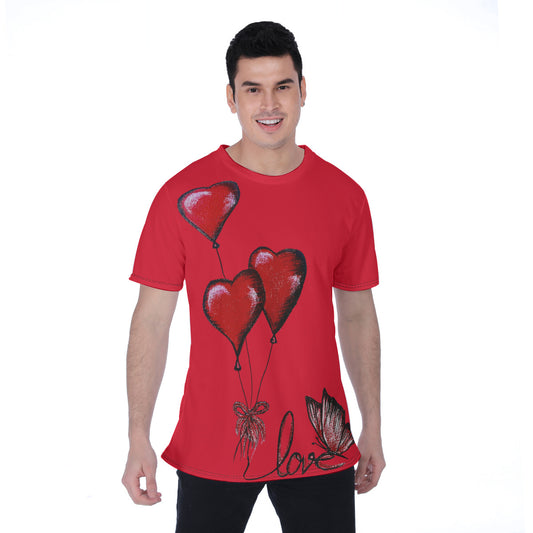 All-Over Print Men's T-shirt | Birdseye