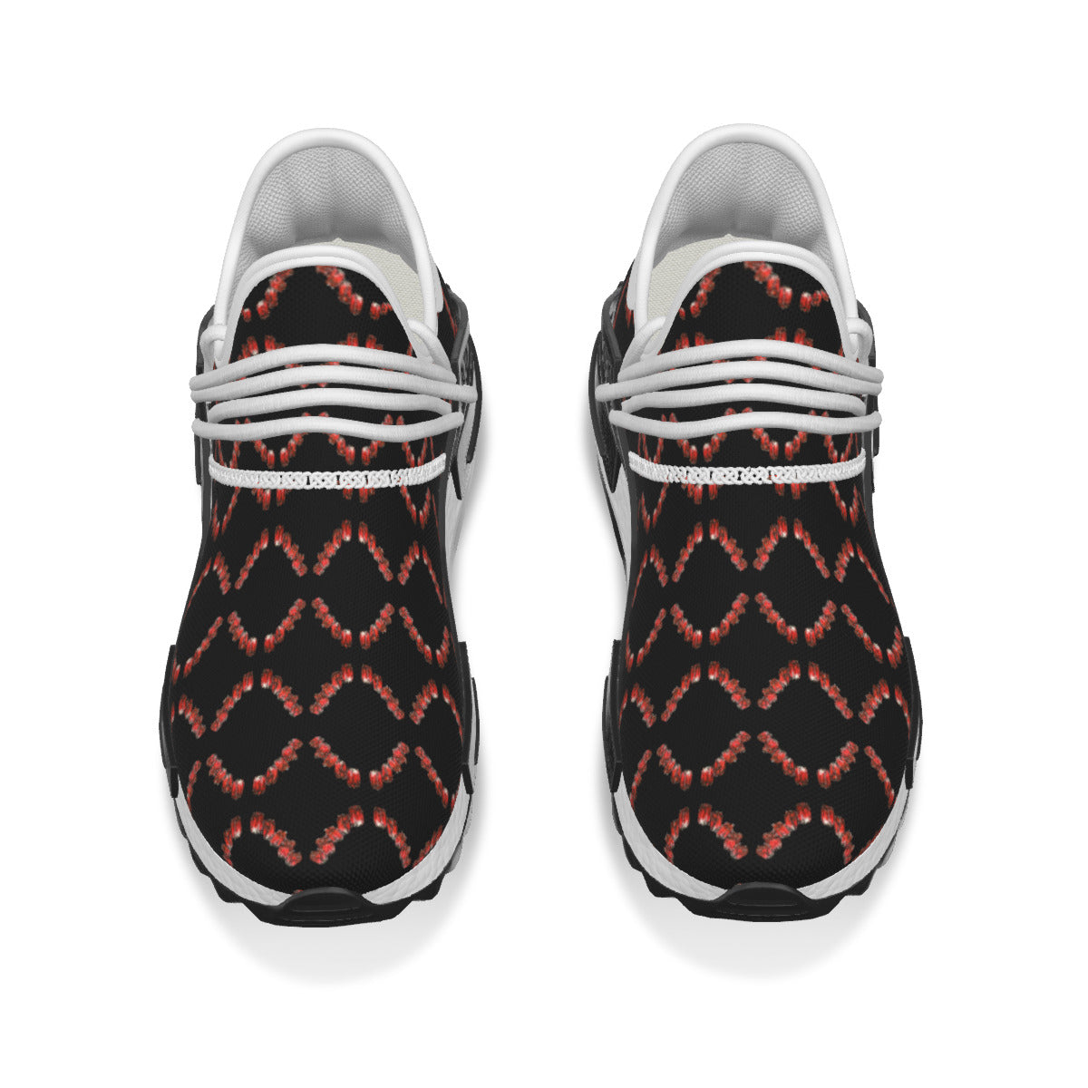 All-Over Print Men's Mesh Sneakers