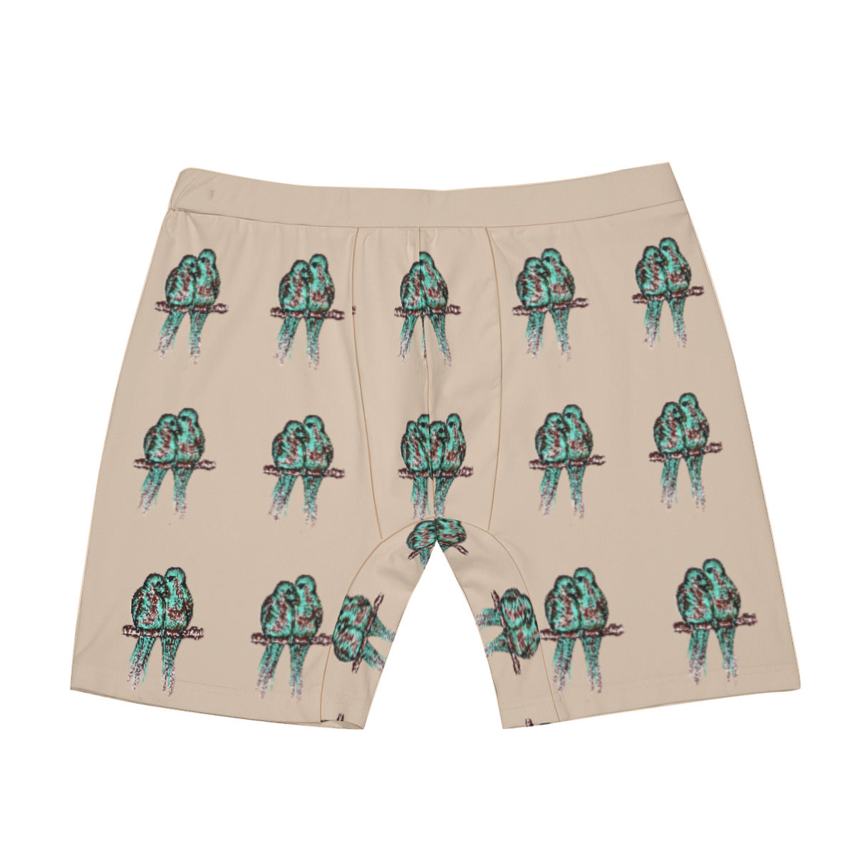 All-Over Print Men's Long Boxer Briefs
