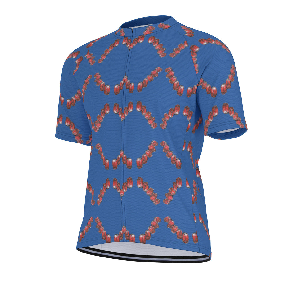 All-Over Print Raglan Men's Cycling Jersey