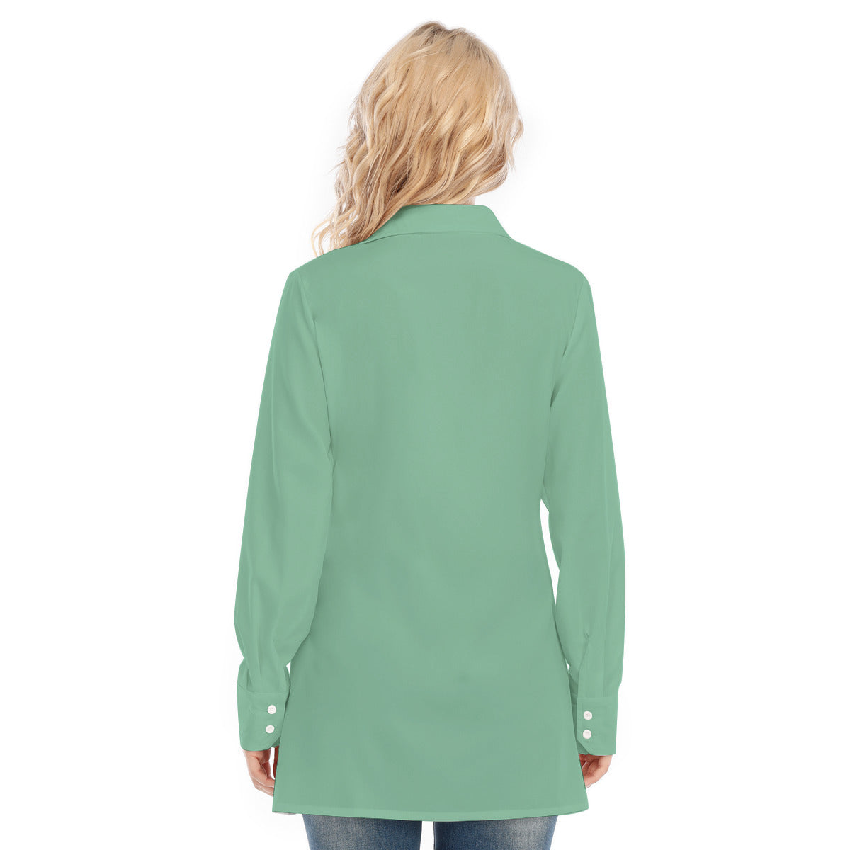 All-Over Print Women's Long Shirt