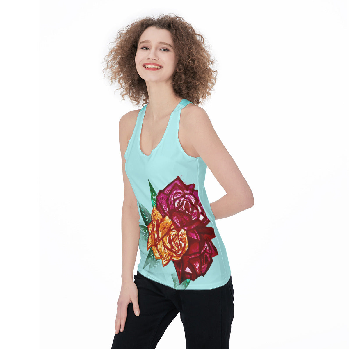 All-Over Print Women's Racerback Tank Top