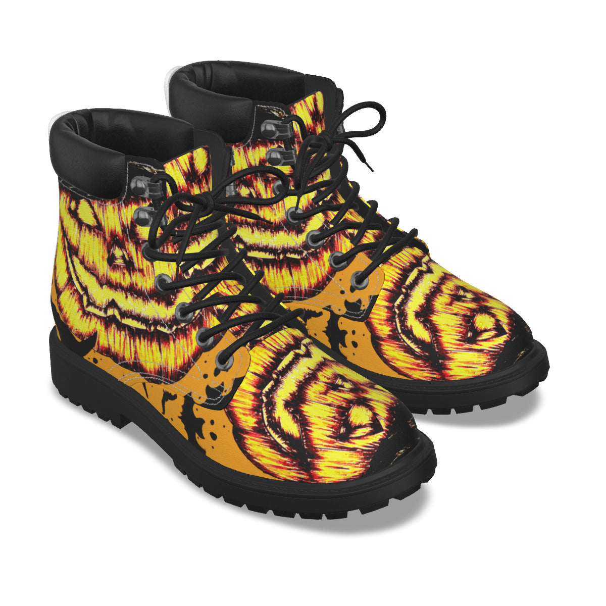 All-Over Print Men's Short Boots
