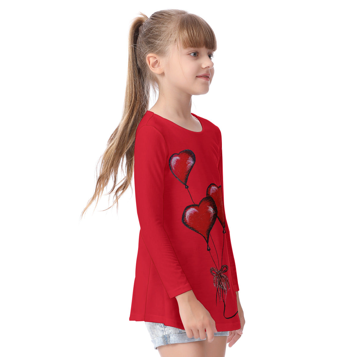 All-Over Print Kid's Long Sleeve O-neck T-shirt