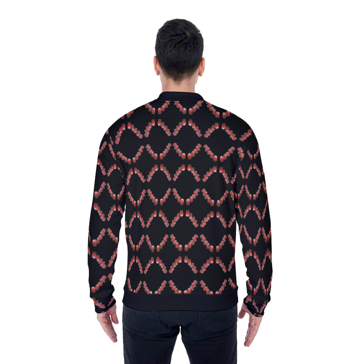 All-Over Print Men's Baseball Jacket