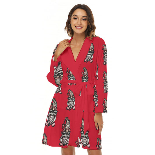 All-Over Print Women's Small Robe