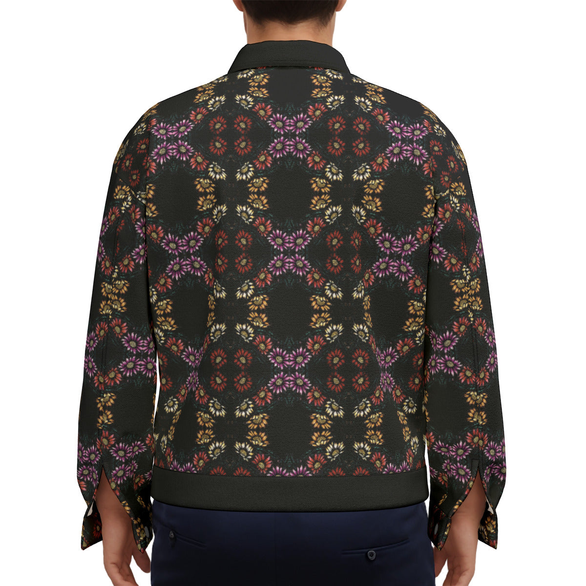 All-Over Print Unisex Lapel Jacket | 245GSM Cotton