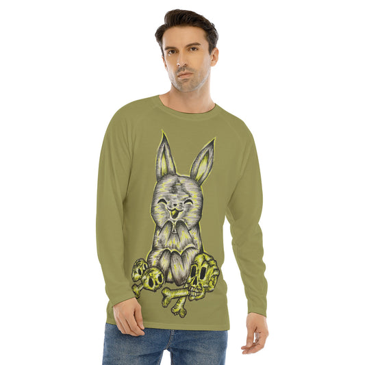 All-Over Print Men's Long Sleeve T-shirt With Raglan Sleeve