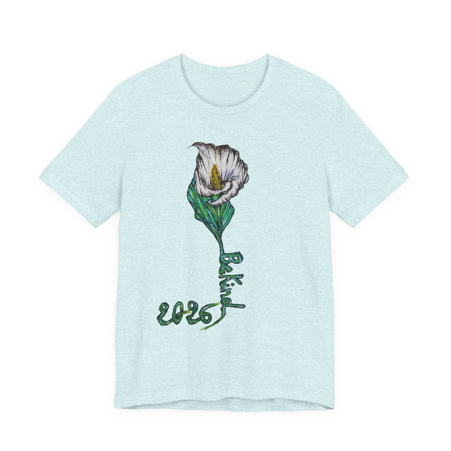 Be Kind Floral Unisex Jersey Tee