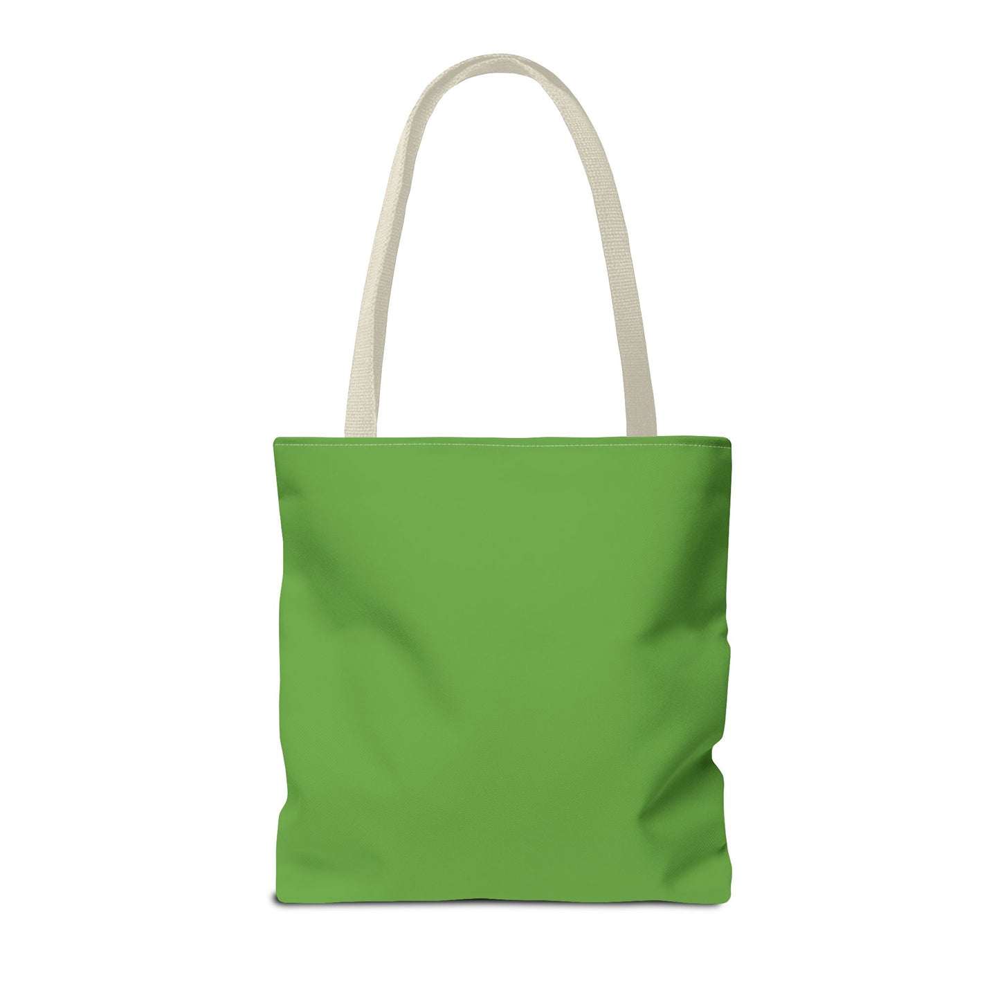 Floral Green Tote Bag - Unique Art Design for Everyday Use