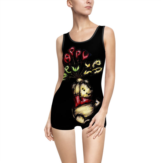 Women's Vintage Swimsuit (AOP)