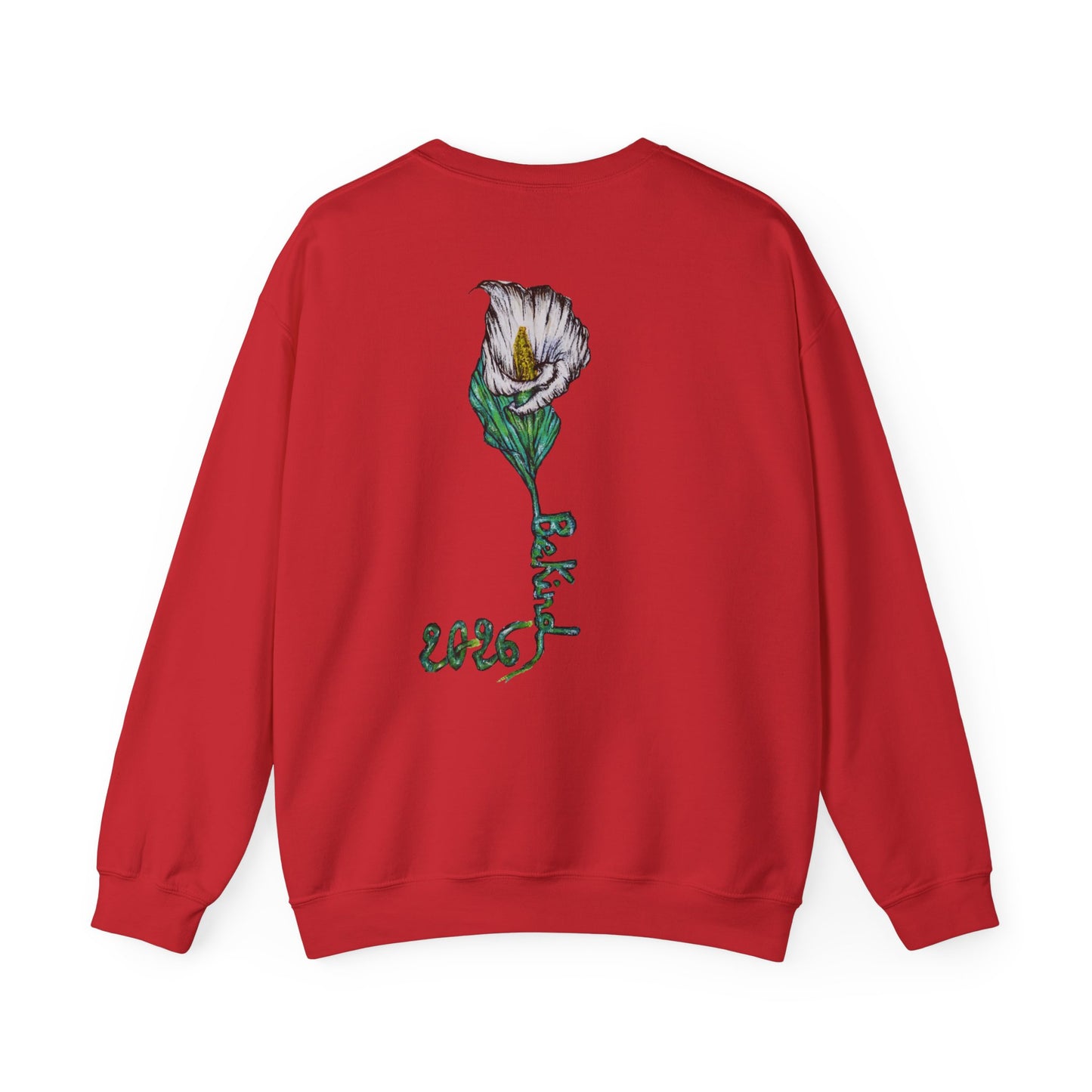 Kindness Floral Unisex Crewneck Sweatshirt