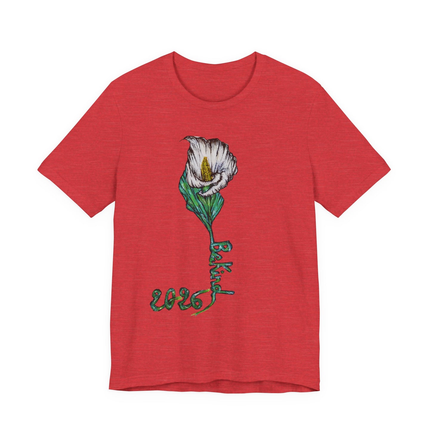 Be Kind Floral Unisex Jersey Tee