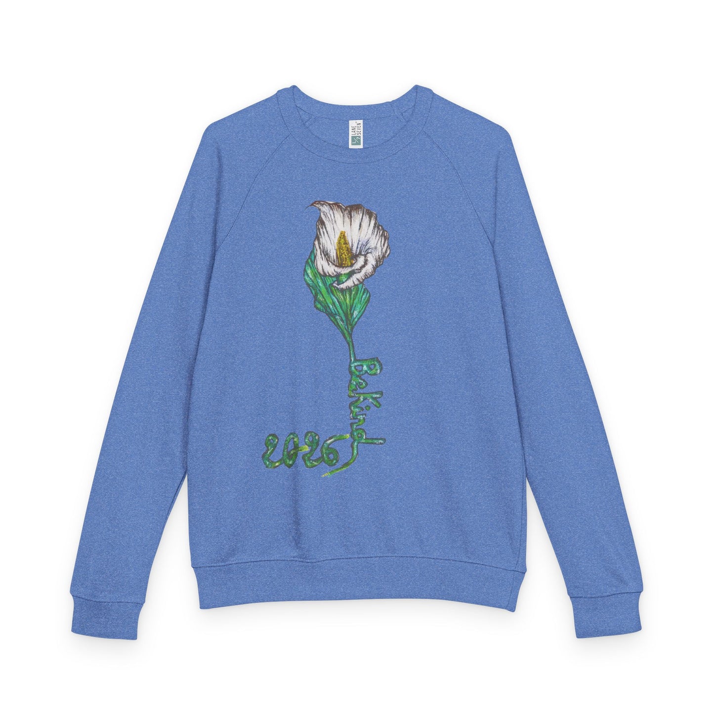 Floral Art Unisex Crewneck Sweatshirt